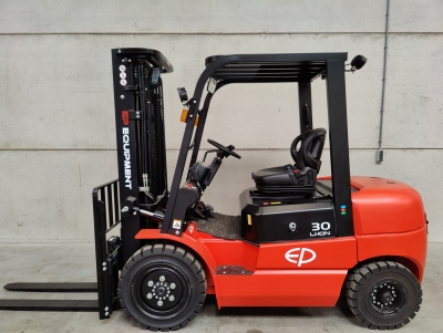 EP EFL 302, elektrische 3 ton heftruck, lithium batterij onderhoudsvrij